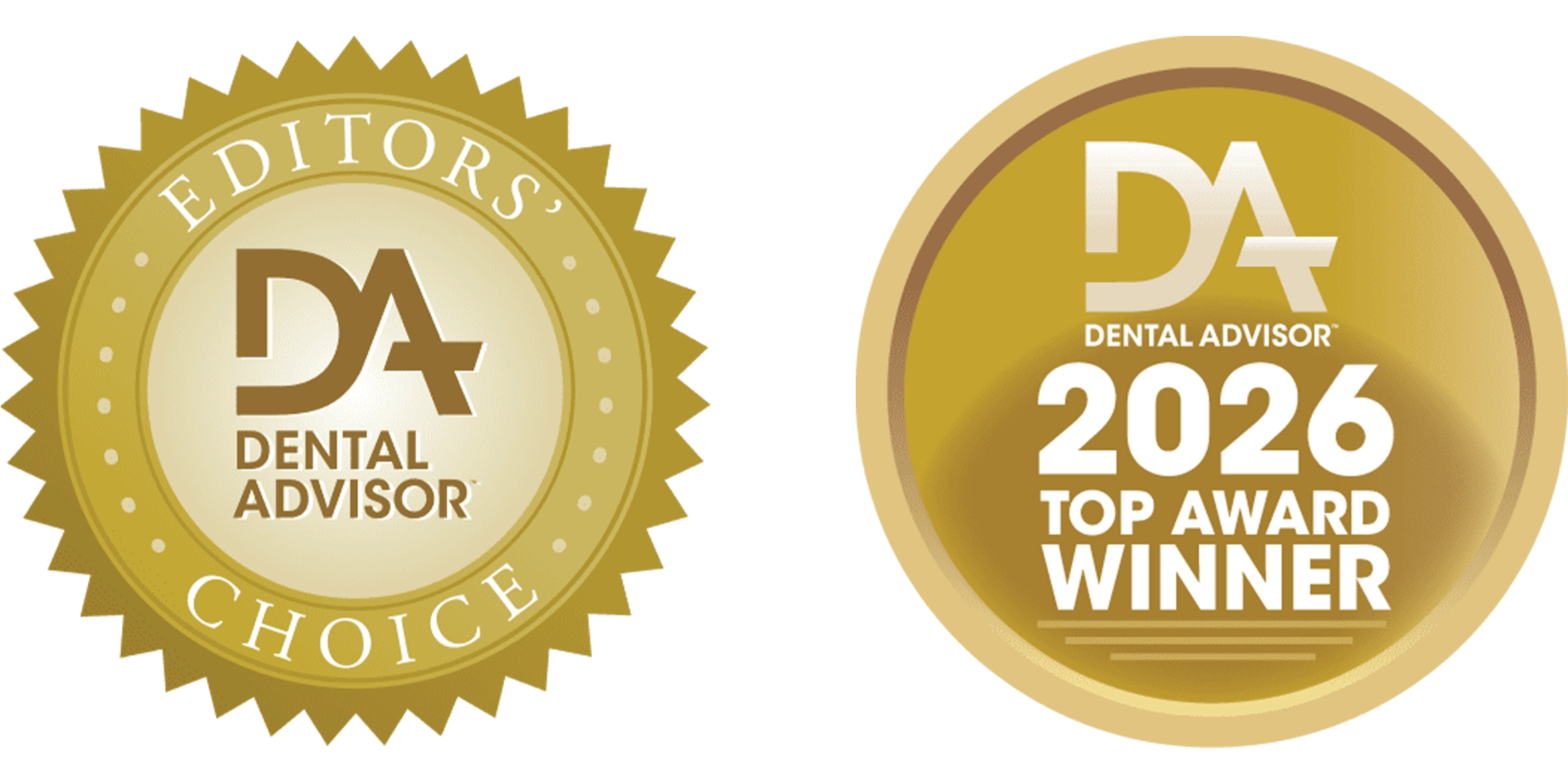 Dental Advisor 2026 Award Winner