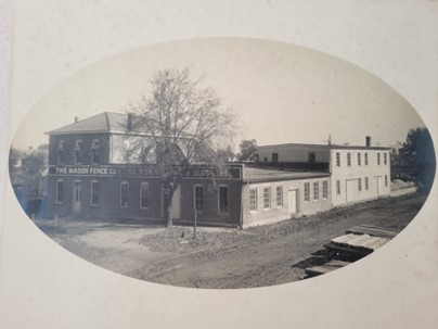 vintage image of the Mason Company's building