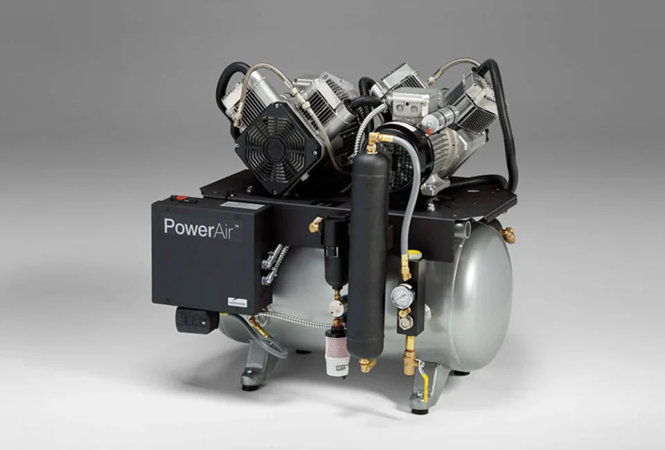 midmark powerair oil-less air compressor
