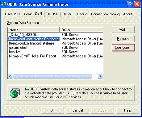 microsoft access database drivers