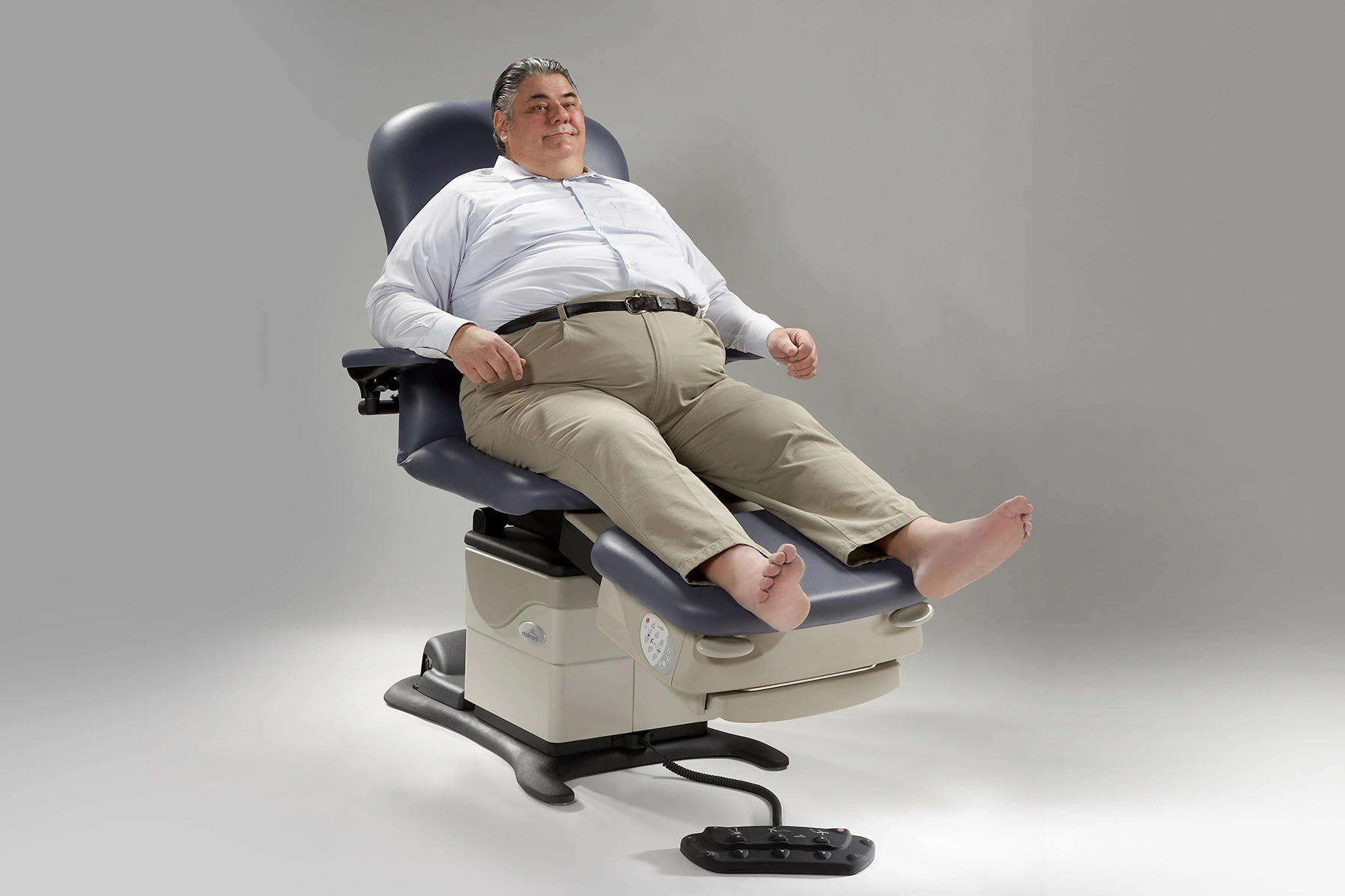 Electric procedure chair, Podiatry treatment chair